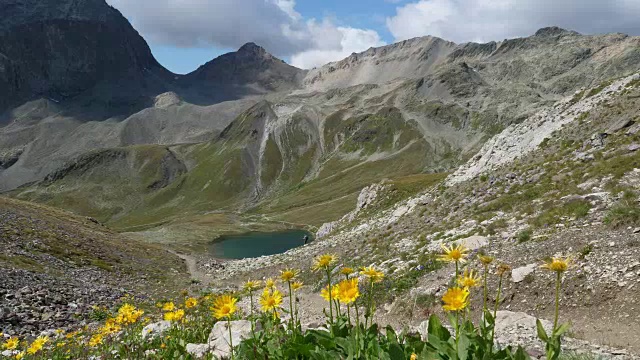 高山湖视频素材