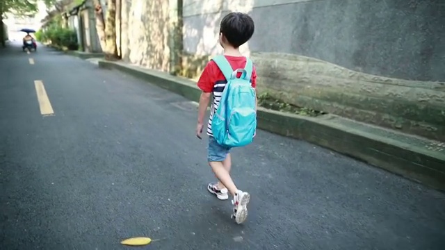 回到学校视频素材画面4