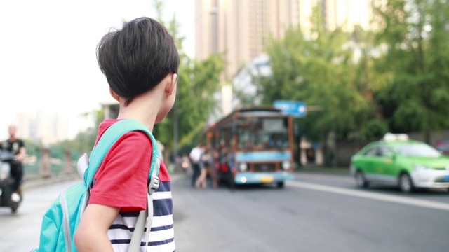 回到学校视频素材画面1