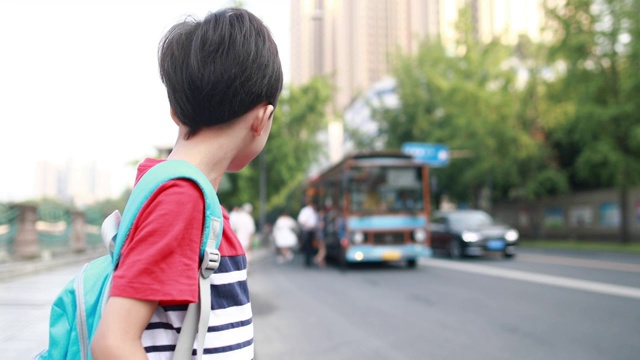 回到学校视频素材画面4