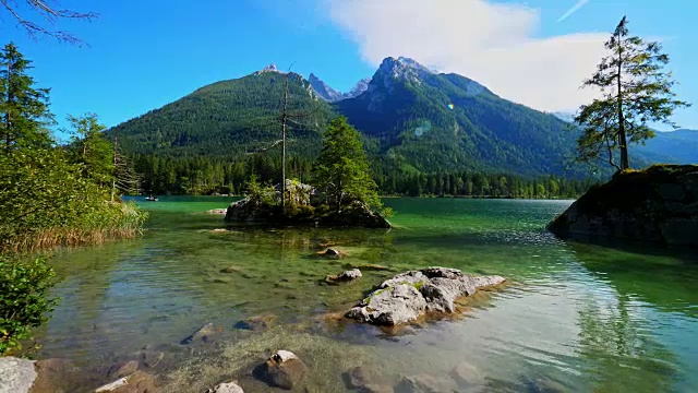 夏天的德国内陆湖视频素材