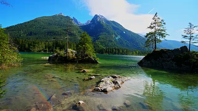 夏天的德国内陆湖视频素材