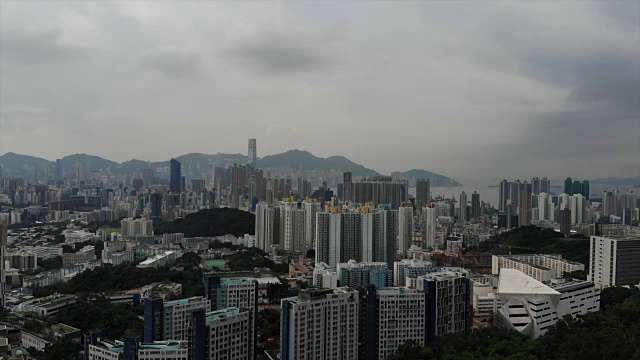 香港城市在深水?石硖尾的城市扩张视频素材