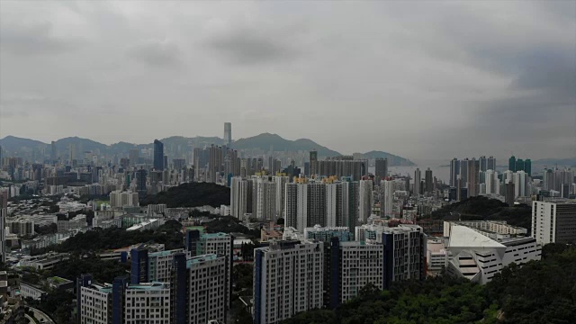 香港城市扩展，深水埗视频素材