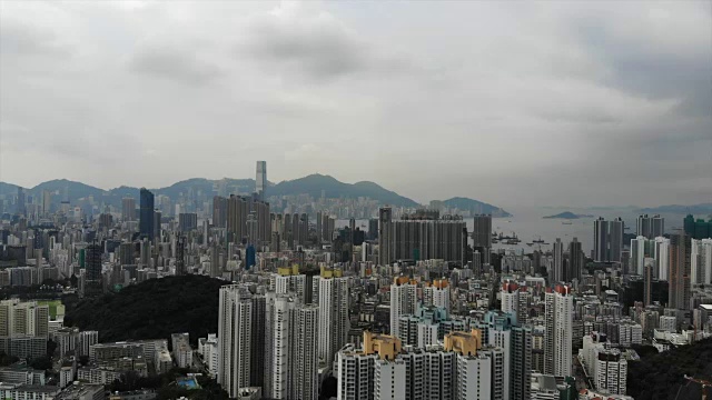 香港城市扩展，深水埗视频素材