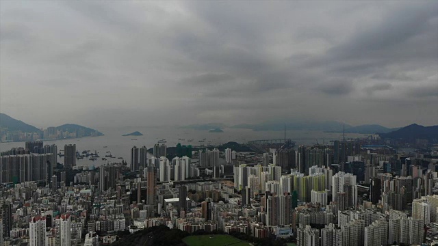 香港城市在深水?石硖尾的城市扩张视频素材