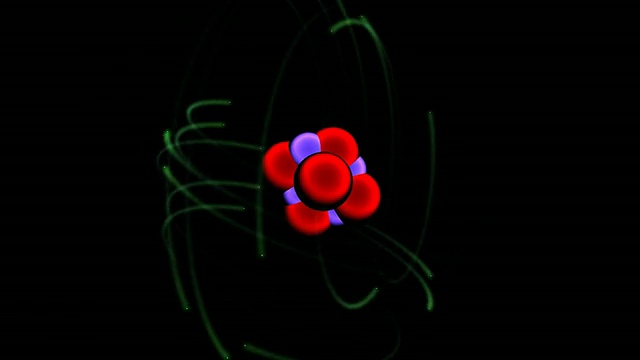 原子动画(高清)视频素材