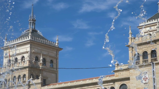 Caballeria - Zorrilla广场，Valladolid，西班牙视频素材