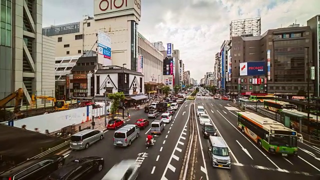 日本东京间隔拍摄视频素材