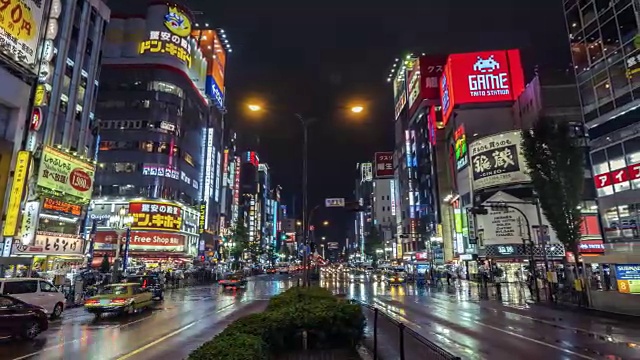 日本东京间隔拍摄视频素材