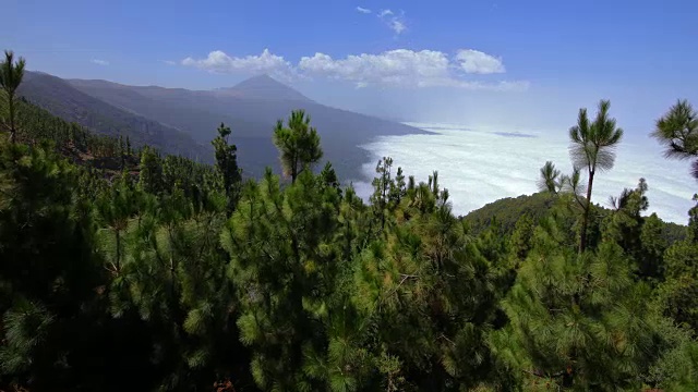 泰德山和海云-奇佩克的观光视频素材