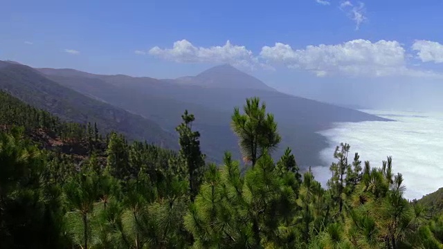 泰德山和海云-奇佩克的观光视频素材