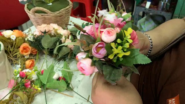 插花视频素材画面3