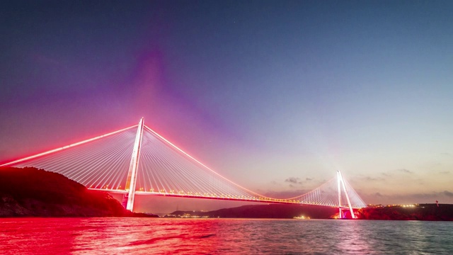 Yavuz苏丹Selim Bridge pse视频素材