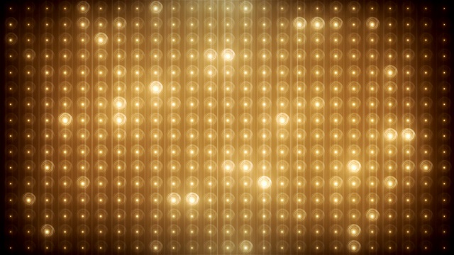 金色闪光led动画VJ背景视频素材画面2