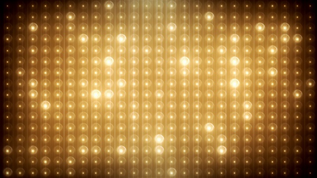 金色闪光led动画VJ背景视频素材画面4