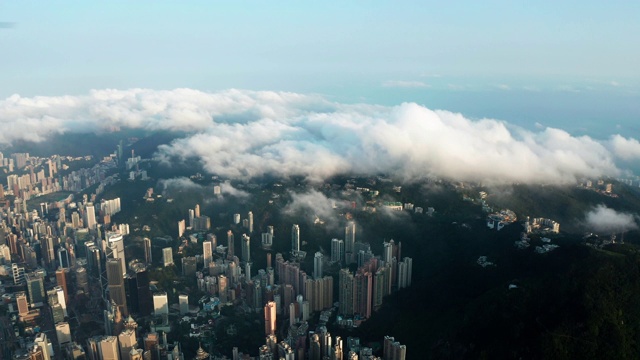 香港维多利亚港视频素材