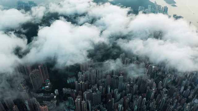 香港维多利亚港视频素材