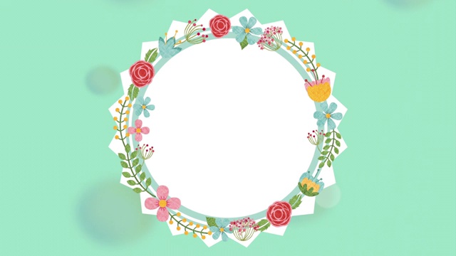 花艺装饰设计，视频动画HD1080视频素材画面3