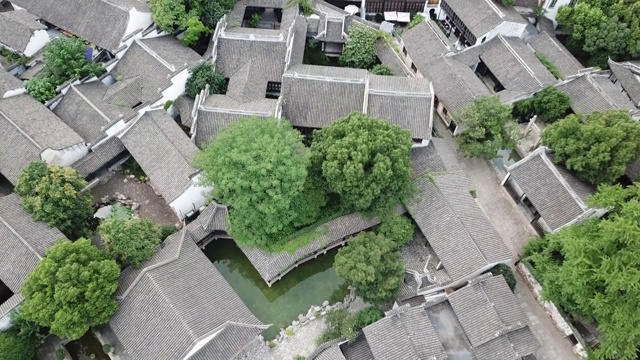 中国无锡惠山镇视频素材