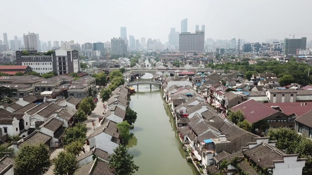 中国江南古镇的风景视频下载