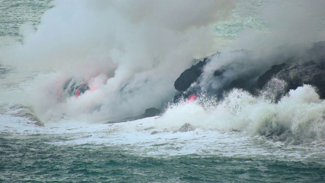 4K视频HDR基拉韦厄熔岩流视频素材