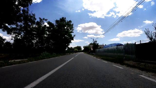驾驶POV，延时视频素材画面2