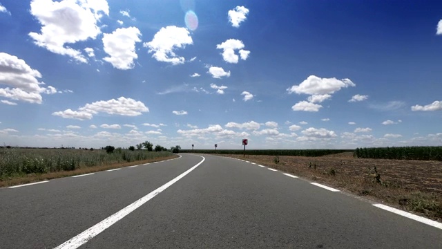 驾驶POV，延时视频素材画面3