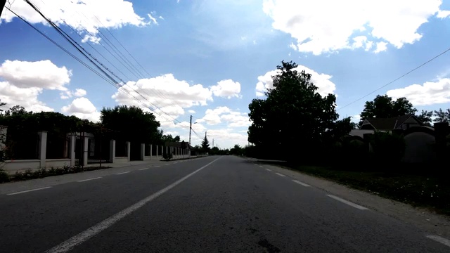 驾驶POV，延时视频素材画面4