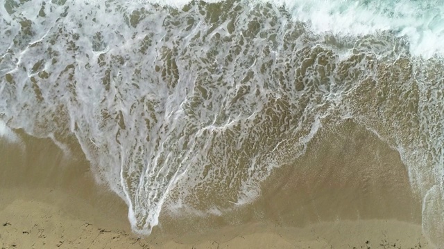 海滩和海浪视频素材