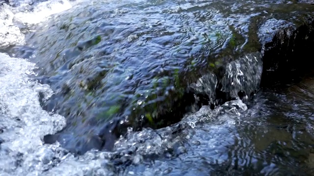 河水流动视频素材