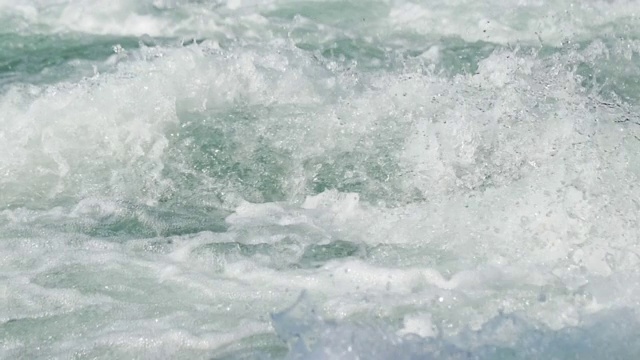 河水流动视频素材