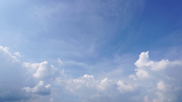 美丽的普遍Cloudscape背景，时间流逝视频素材