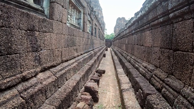 4K, prerup Prasat是吴哥窟的一座古老的印度教寺庙。东Baray。视频素材