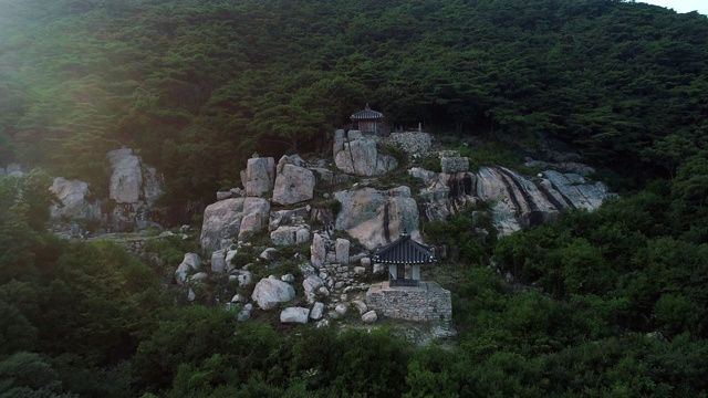 Dongcheon Terrace in Bogildo Island / Wandogun，全罗南道，韩国视频素材