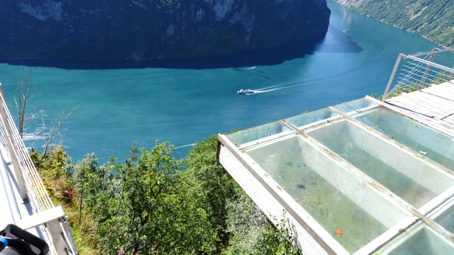 挪威盖兰格峡湾视频素材