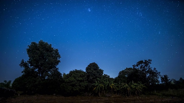 星空景观视频素材