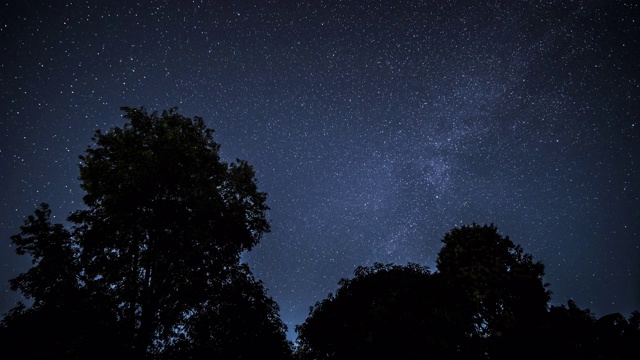 星空景观视频素材