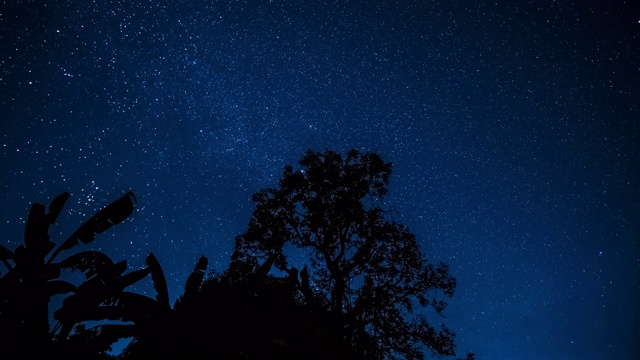 星空景观视频素材