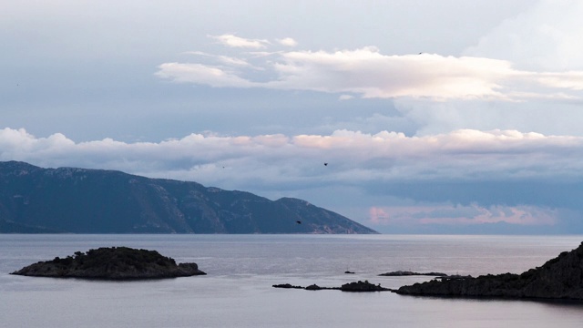 Fethiye, Darboğaz Bay Clouds 1080p Timelapse视频下载