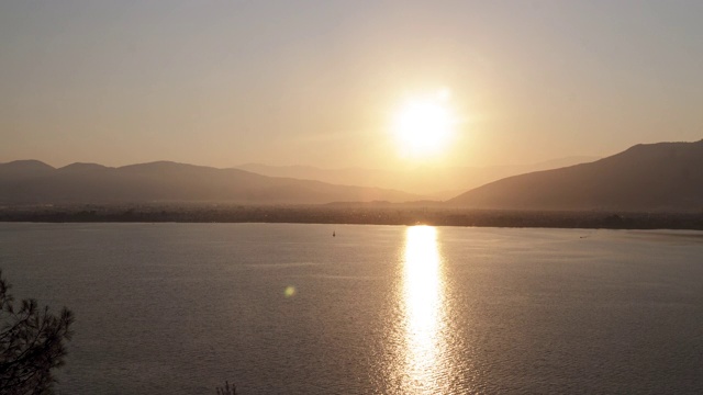 日出Fethiye,Mugla 1080p Timelapse视频素材