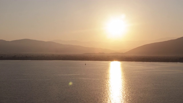 日出Fethiye,Mugla 4K时间流逝视频素材