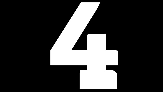 黄金滑稽灯泡字体4视频素材画面3