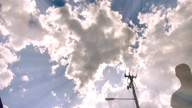 天空，云在天空视频素材