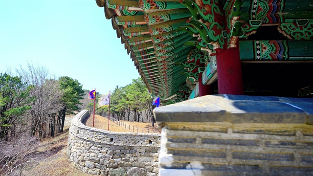 金钟山/金钟谷，釜山，韩国视频素材