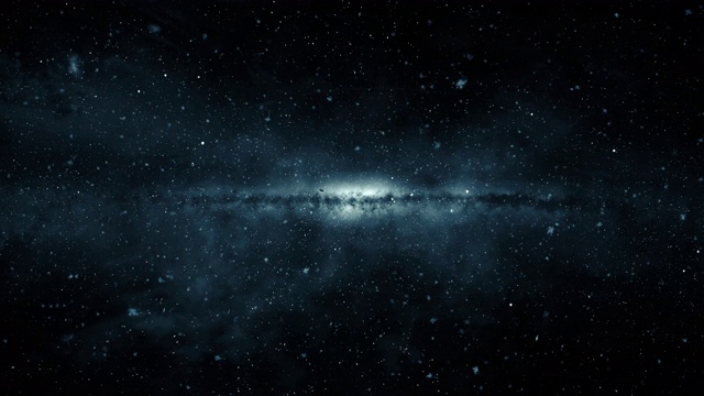 外太空中的宇宙尘暴视频素材画面1