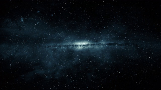 外太空中的宇宙尘暴视频素材画面2