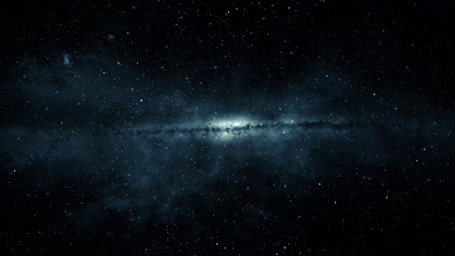 外太空中的宇宙尘暴视频素材画面3