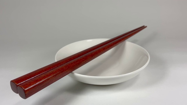 木筷子，特写视频剪辑视频素材画面1
