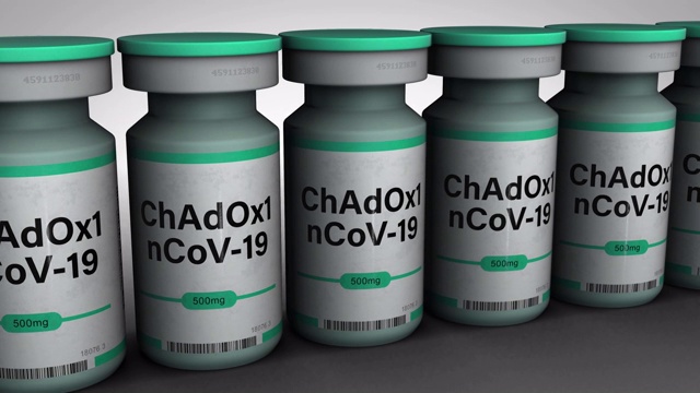 ChAdOx1 nCoV-19疫苗环视频素材